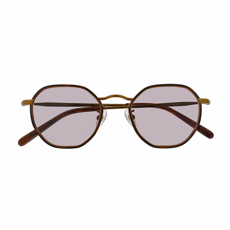 【NEW.】 GARVER/49 ガーバー49 C-2（Antique Gold×Brown） サングラス