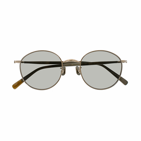 【BLANC..】B0016 WHITE GOLD-S KHAKI/M.GRY サングラス