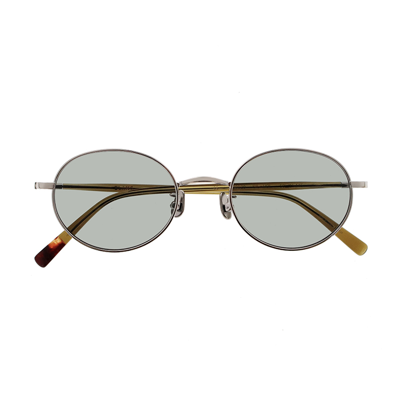 【BLANC..】 B0020 SILVER-V.OLIVE/M.GRY サングラス