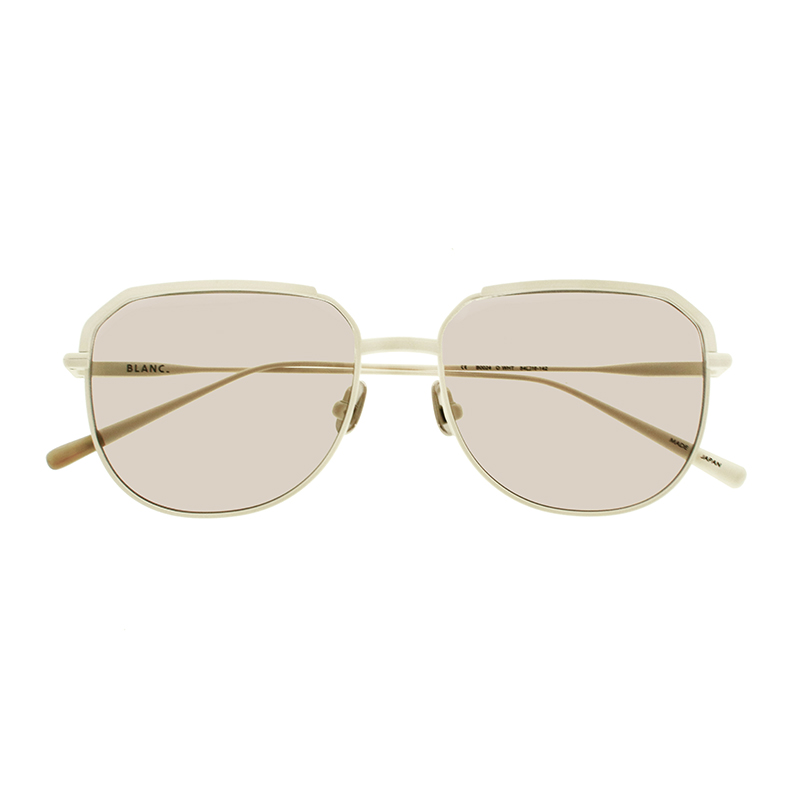 【BLANC..】B0024 OFF WHITE/L.KHAKI サングラス