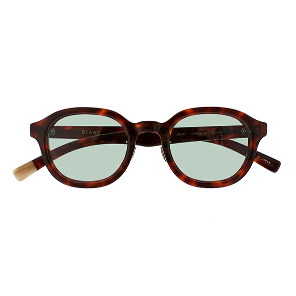【BLANC..】B0043 HAVANA/M.GRN サングラス