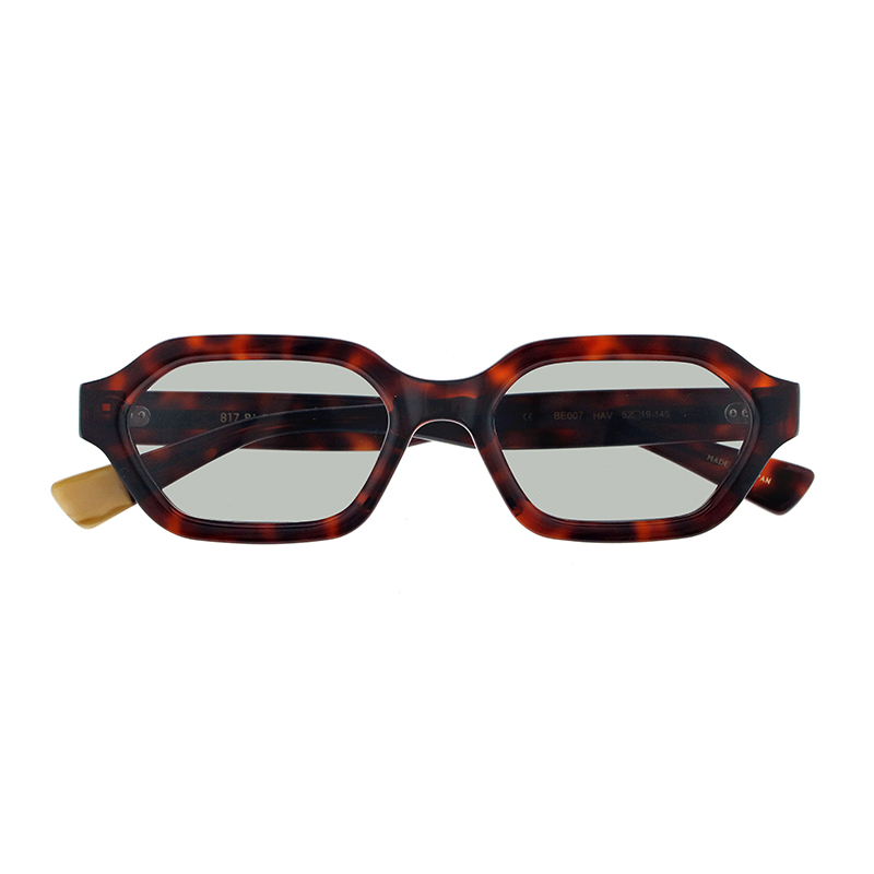 【817 BLANC LNT】BE007 HAVANA/M.GRY サングラス