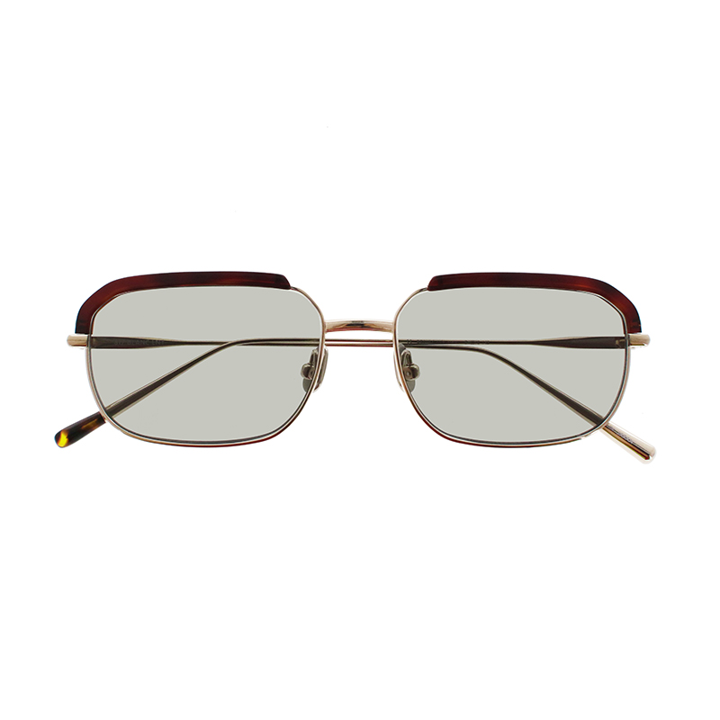 【817 BLANC LNT】BE016 CH GOLD-HAVANA/M.GRY サングラス