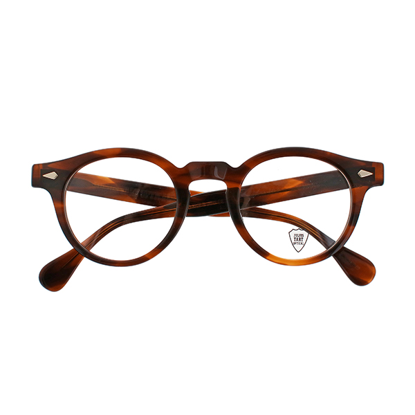 【JULIUS TART OPTICAL】 HAROLD47/24-M（Demi-Amber） メガネ 47サイズ（ブリッジ24mm）