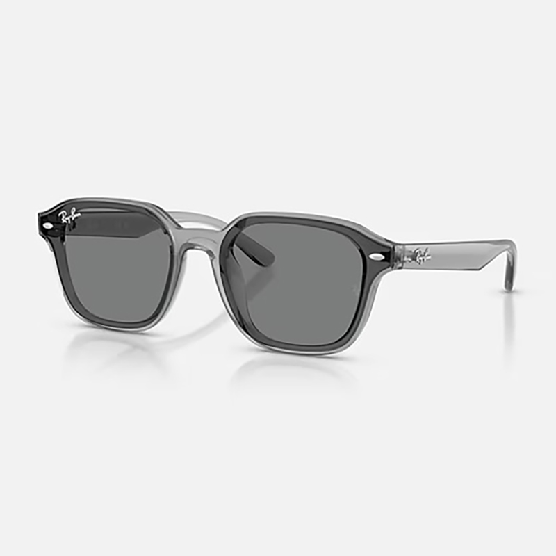【Ray-Ban】 RB4458D 645087 ポリッシュトランスペアレントグレー/ダークグレー サングラス 65サイズ
