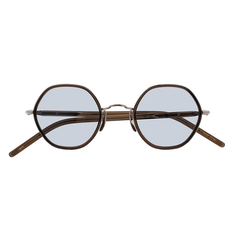 【ayame】 DJANGO ジャンゴ DBR（Dark Brown）レンズカラー：Light Navy サングラス