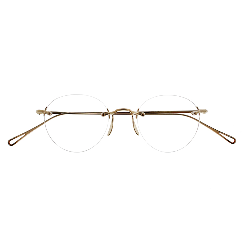 【ayame】 3PIECE CG（Champagne Gold） メガネ