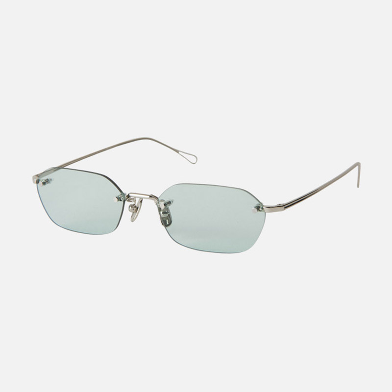 【A.D.S.R.】 VATH ヴァス 03c（Silver） レンズカラー：Mint サングラス