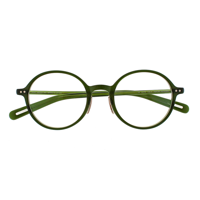 【YUICHI TOYAMA.】 U-173 XCR 04（Drak green） メガネ
