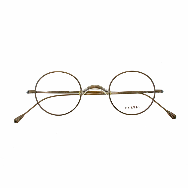 【EYEVAN】 Rust（42） ラスト42 AG（ANTIQUE GOLD） 42サイズ メガネ