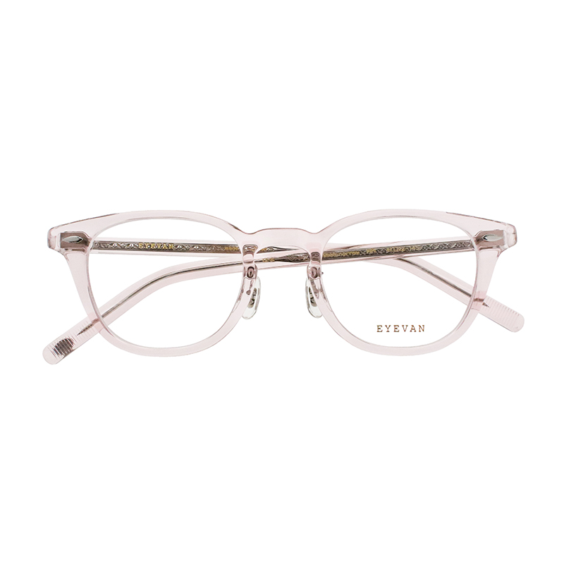 【EYEVAN】 Webb narrow ウェブナロー PPK（PALE PINK） メガネ