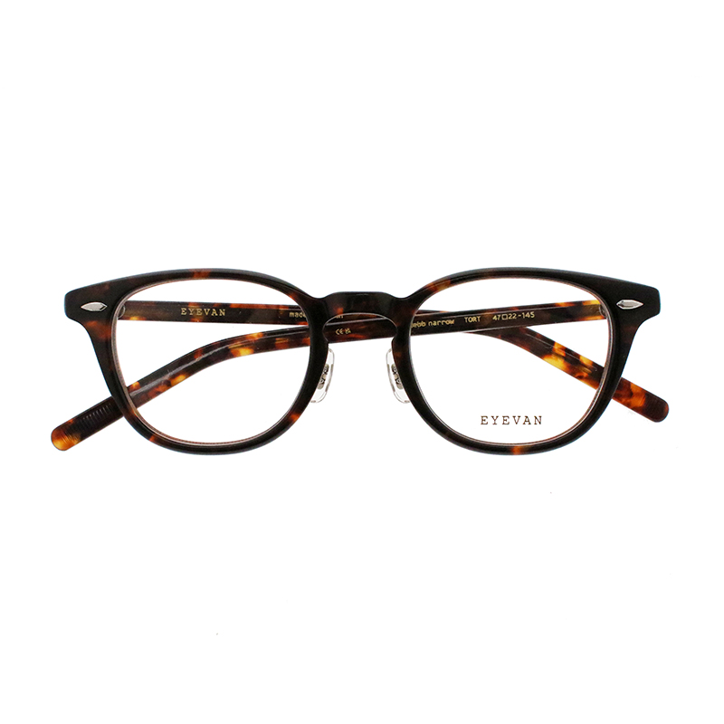 【EYEVAN】 Webb narrow ウェブナロー TORT（TORTOISE） メガネ