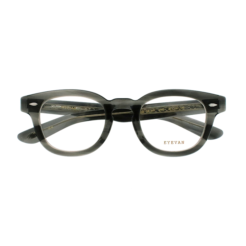 【EYEVAN】 Webb-BR（47） ウェブBR47 WNG（WENGE） 47サイズ メガネ