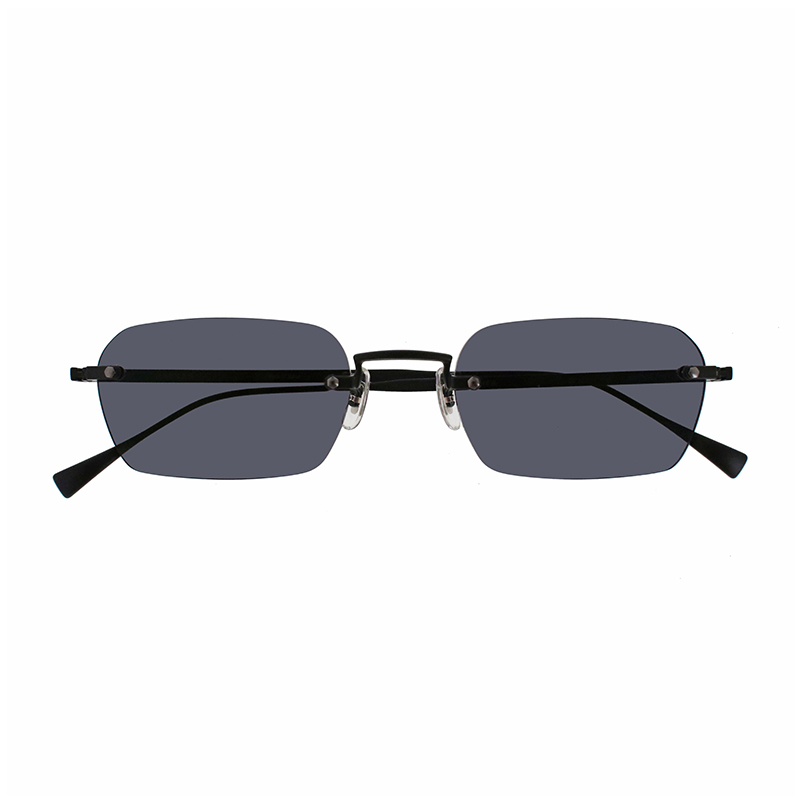 【EYEVAN】 Grain グレイン MBK（MATTE BLACK）レンズカラー：SMOKE NYLON サングラス