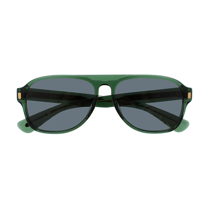 【EYEVAN】 Zen ゼン BGN（BOTTLE GREEN）レンズカラー：BLACK サングラス