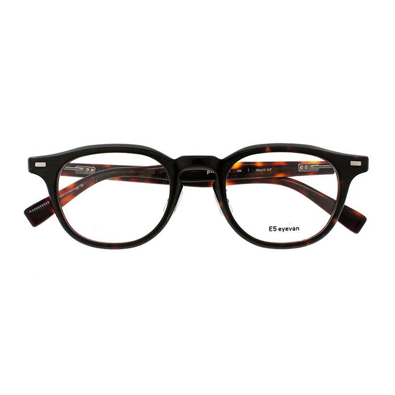 【E5 eyevan】 p16（50） DM（Dark Demi） 50サイズ メガネ
