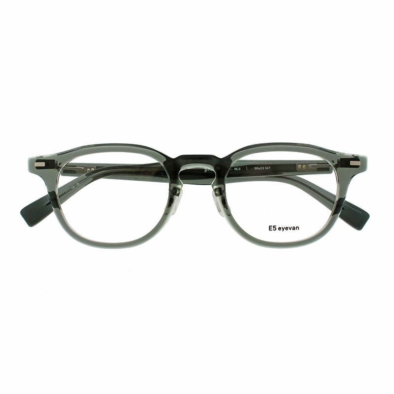 【E5 eyevan】 p16（50） MLG（Military Gray） 50サイズ メガネ