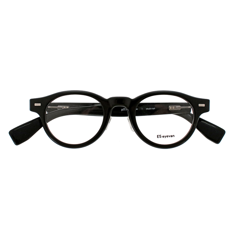 【E5 eyevan】 p23 BK（Black） メガネ
