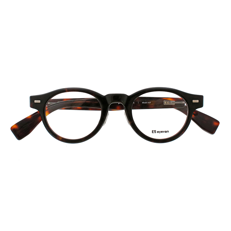 【E5 eyevan】 p23 DM（Dark Demi） メガネ