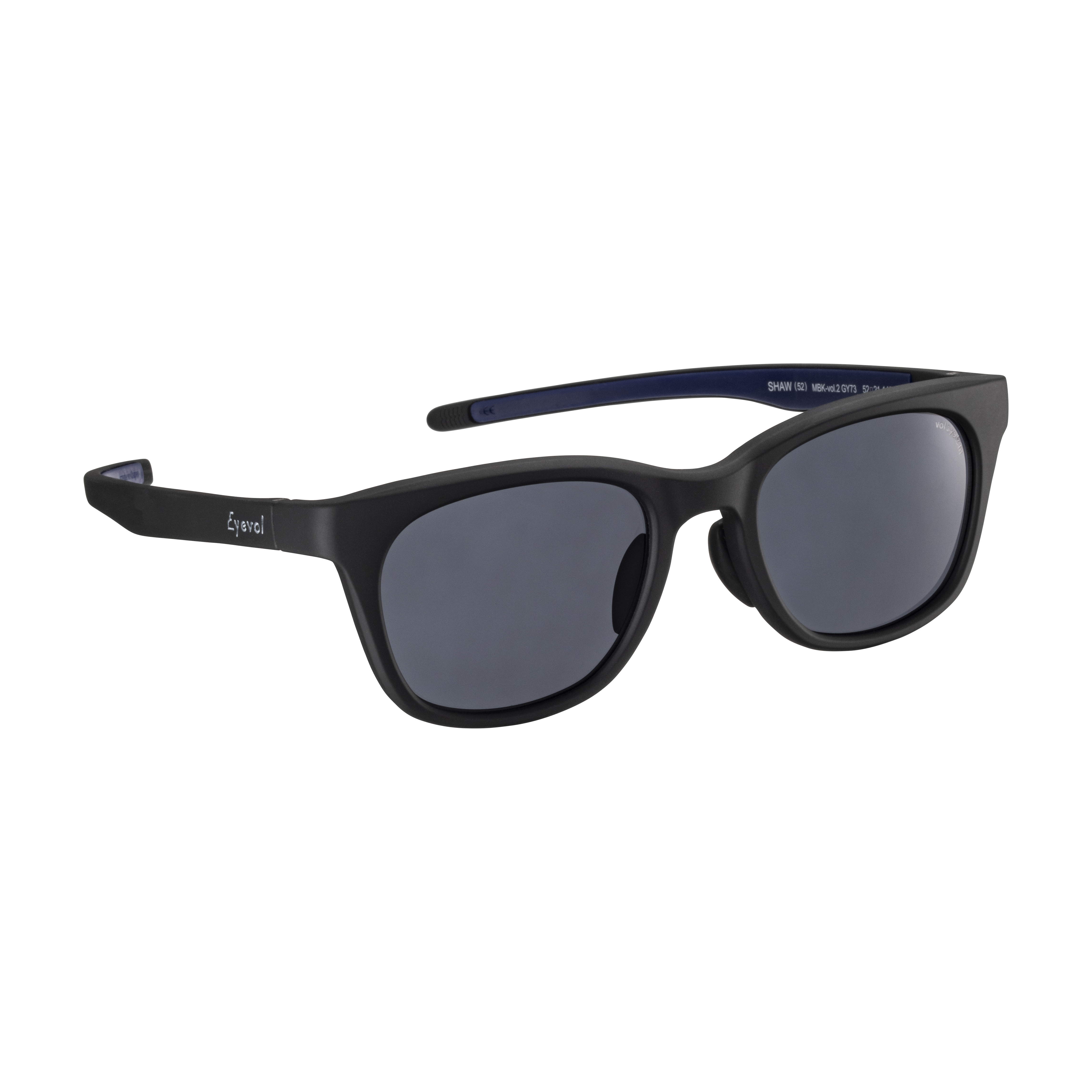 【Eyevol vol system】 SHAW（52） ショー52 MBK-V2 GY73 偏光レンズ サングラス 52サイズ