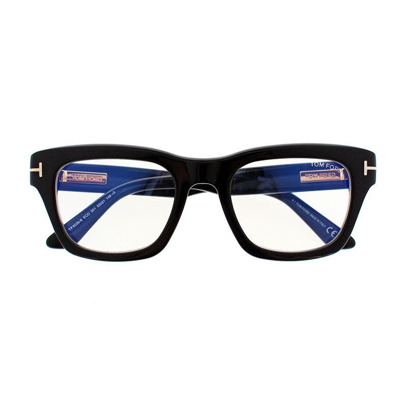 【TOM FORD】 TF6036-B ECO 001 ブルーライトカット メガネ 52サイズ