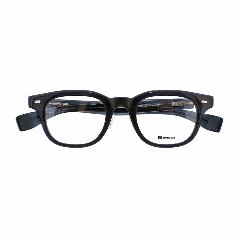 【E5 eyevan】 p15R BL（Blue） メガネ