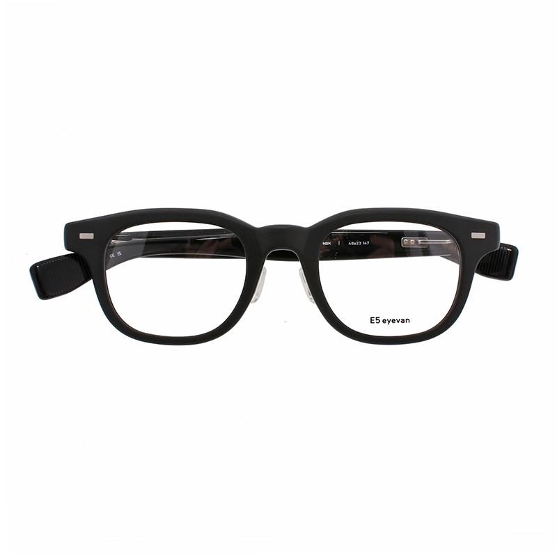 【E5 eyevan】 p15R MBK（Mat Black） メガネ