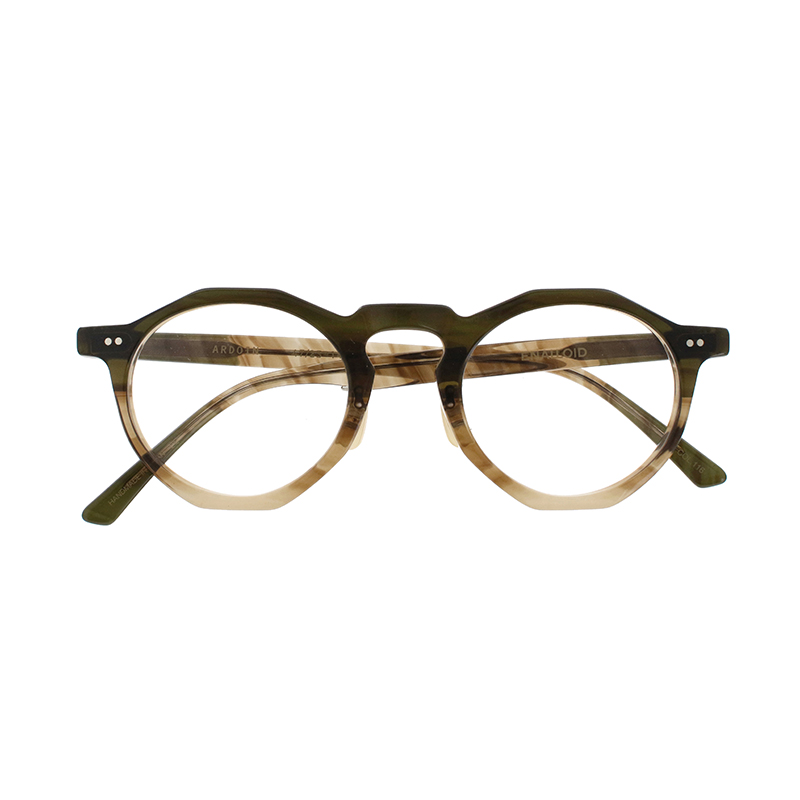【ENALLOID】 ARDOIN アルドイン 116（Olive Gradient） メガネ