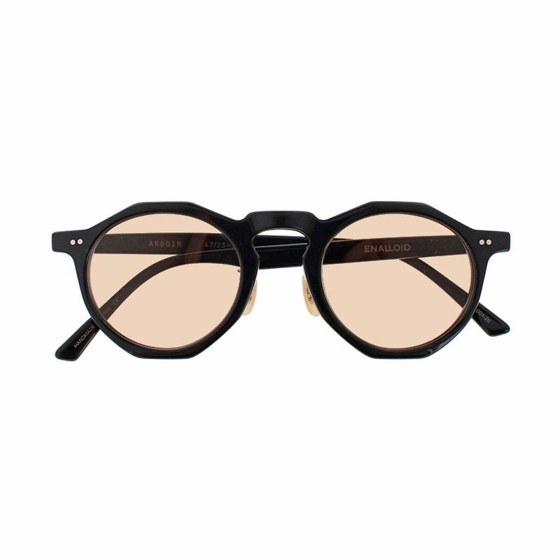 【ENALLOID】 ARDOIN アルドイン 001-2c（Black）レンズカラー：Brown（2カーブ） サングラス