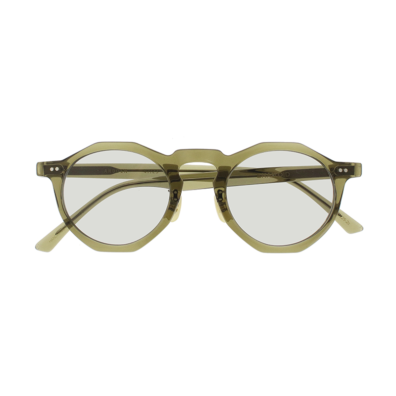 【ENALLOID】 ARDOIN アルドイン 225-2c（Khaki Clear） レンズカラー：Gray（2カーブ） サングラス