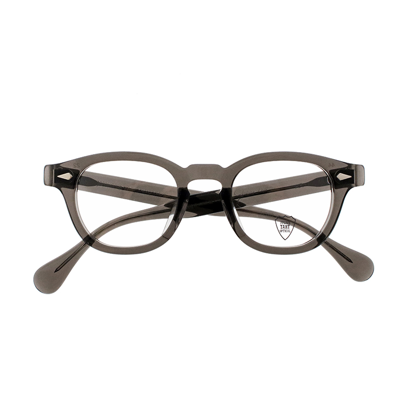 【JULIUS TART OPTICAL】 AR44/22-DARK GRAY POKER FACE35周年別注モデル メガネ 44サイズ（ブリッジ22mm）