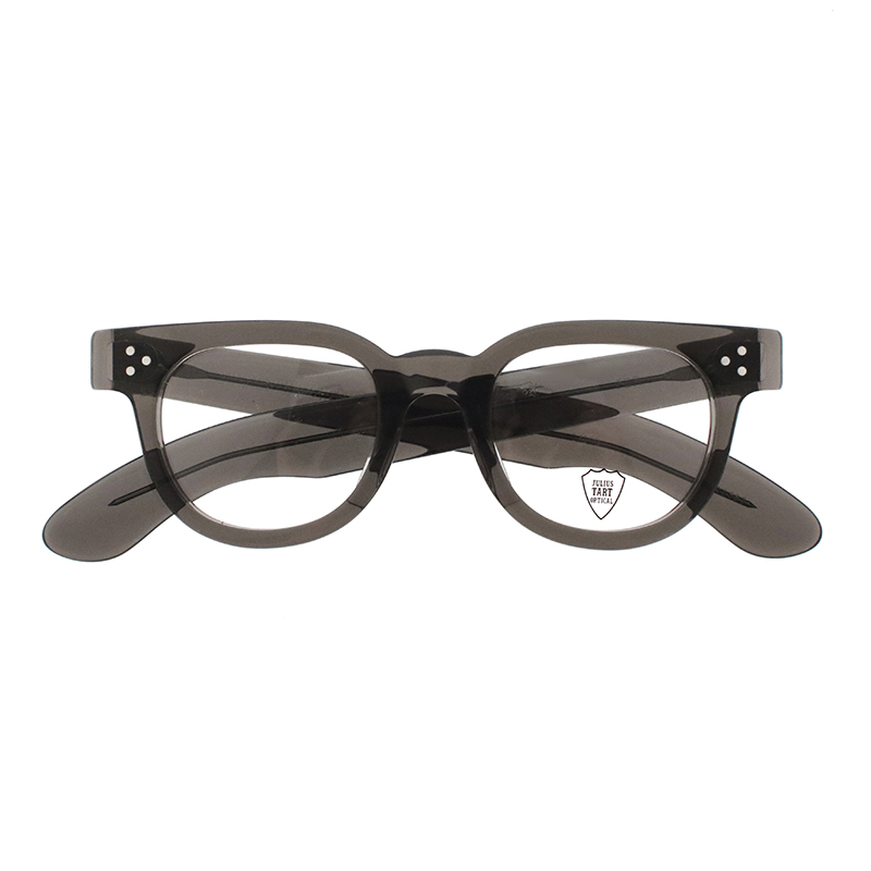 【JULIUS TART OPTICAL】 FDR46/22-DARK GRAY POKER FACE35周年別注モデル メガネ 46サイズ（ブリッジ22mm）