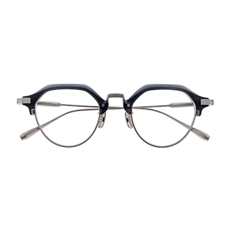 【THE WHITE SCREEN】 Radius レイディアス DBL/TGY（Dark Blue/Titanium Grey） メガネ