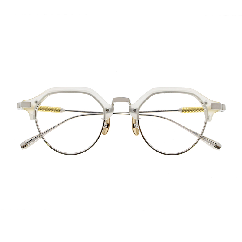 【THE WHITE SCREEN】 Radius レイディアス MCL/GD（Matte Clear/Gold） メガネ