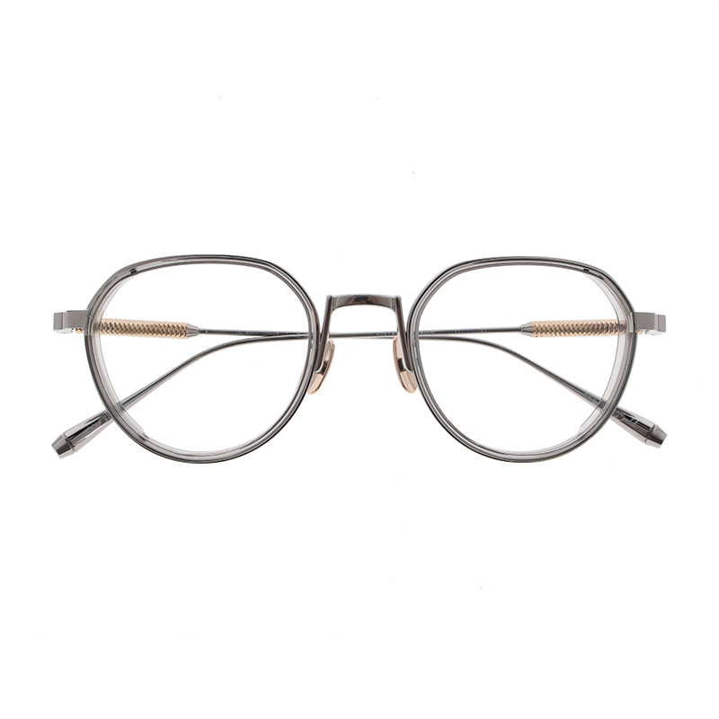 【THE WHITE SCREEN】 Line+ ラインプラス DSV/PGY（Dark Silver/Pale Grey） メガネ