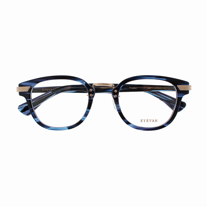【EYEVAN】 Trader トレーダー DNM/G（DENIM/GOLD） POKER FACE35周年別注モデル