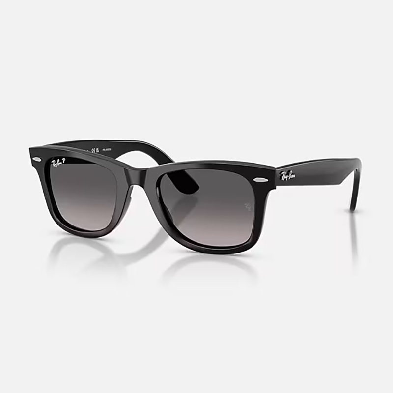 【Ray-Ban】 WAYFARER EASE RB4340 601/M3 ブラック/グラディエントグレーポラライズド 偏光レンズ サングラス 50サイズ