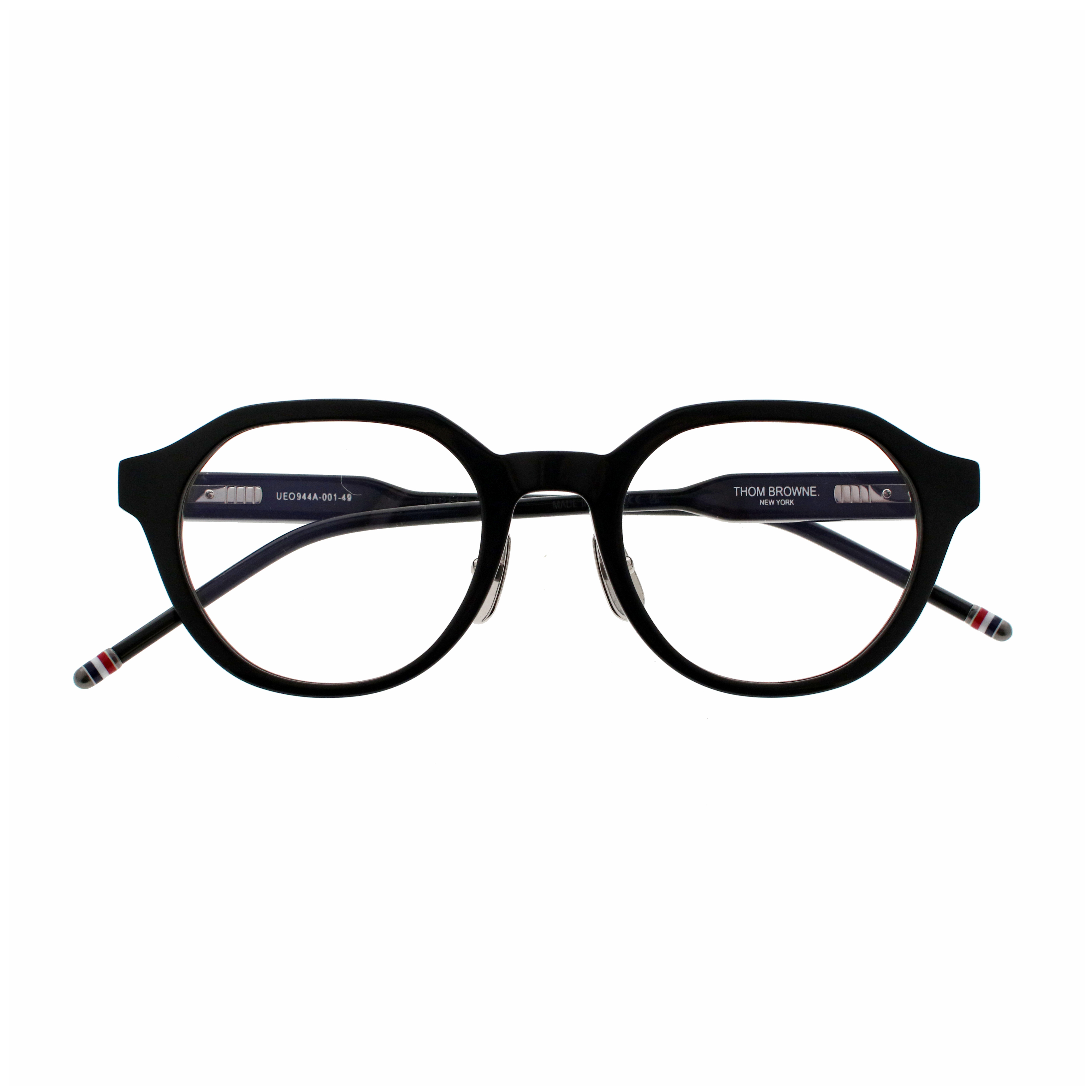 【THOM BROWNE】 UEO944A-001-49（Black） メガネ 49サイズ