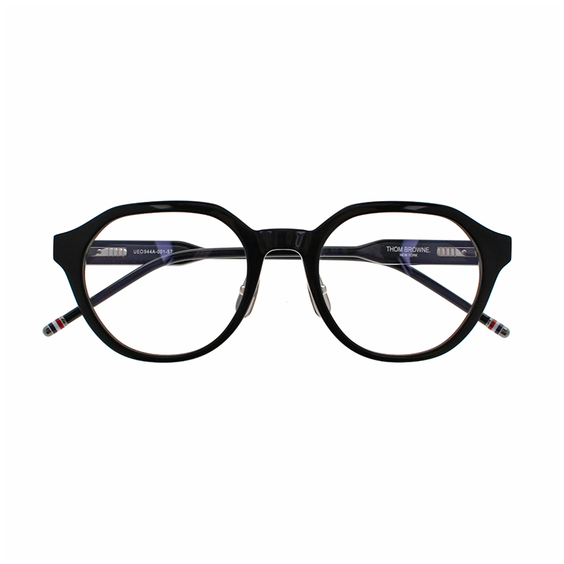 【THOM BROWNE】 UEO944A-001-52（Black） メガネ 52サイズ