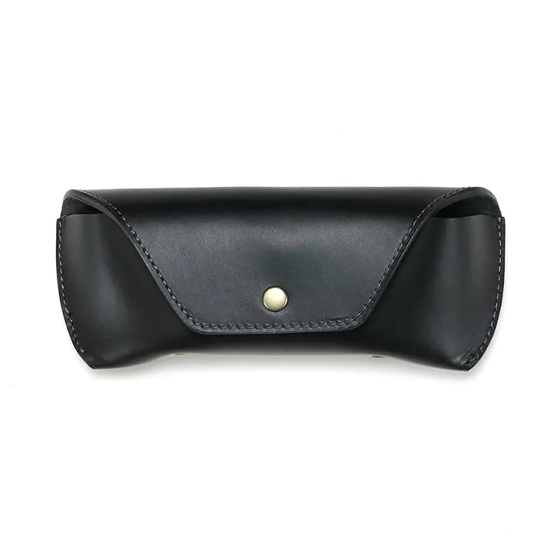 【DIFFUSER】 SMOOTH LEATHER EYEWEAR CASE-S SG1174A（Black&Dark Grey） スムースレザー眼鏡ケース