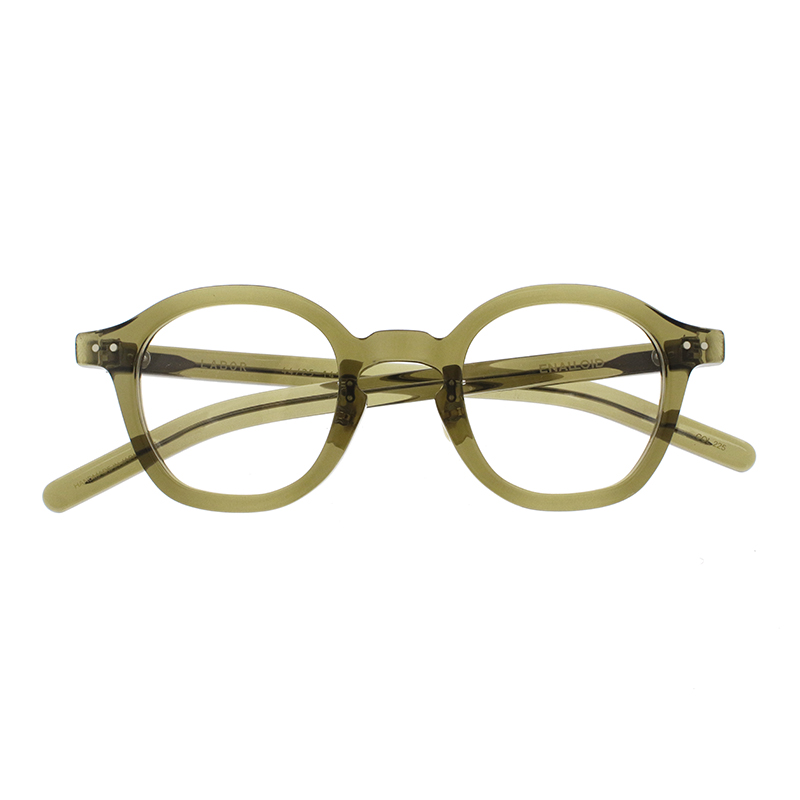 【ENALLOID】 LABOR ラボール 225（Khaki Clear） メガネ