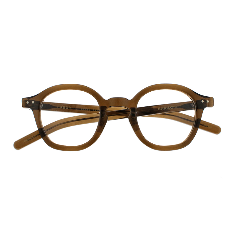 【ENALLOID】 LABOR ラボール 230（Brown Clear） メガネ