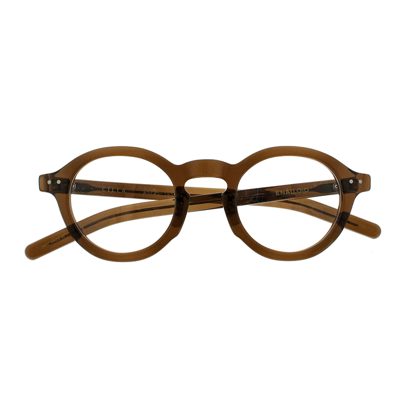 【ENALLOID】 CILLA シラ 230（Brown Clear） メガネ