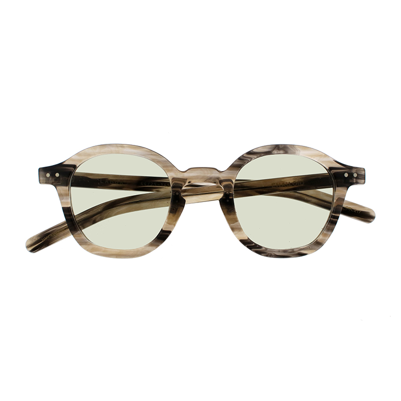 【ENALLOID】 LABOR ラボール 217（Light Brown Flow） レンズカラー：Green サングラス