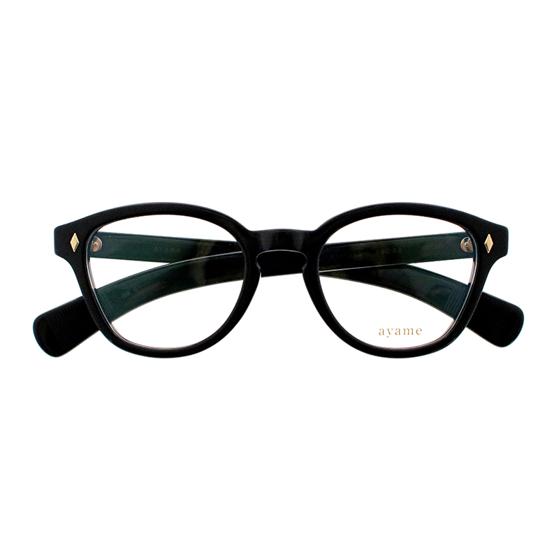 【ayame】 NEWOLD Celluloid 10K ayame15周年記念モデル BK（Black） メガネ