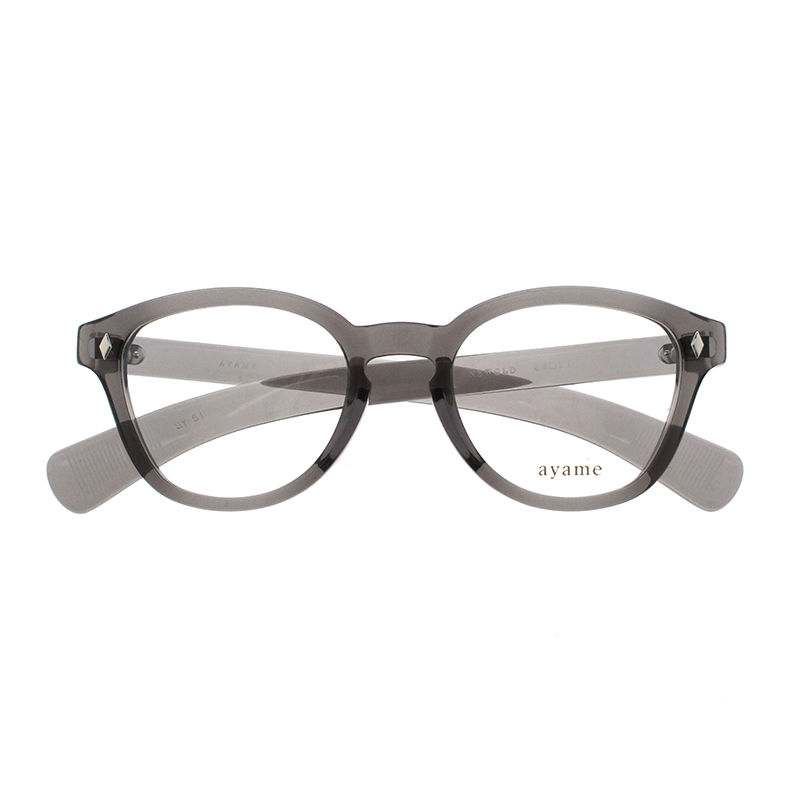 【ayame】 NEWOLD Celluloid SILVER925 ayame15周年記念モデル GY（Gray） メガネ