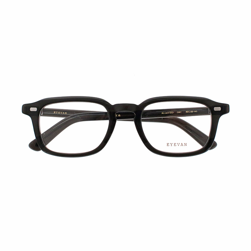 【EYEVAN】 Allen（50） アレン50  CHGY（CHARCOAL GRAY） 50サイズ メガネ