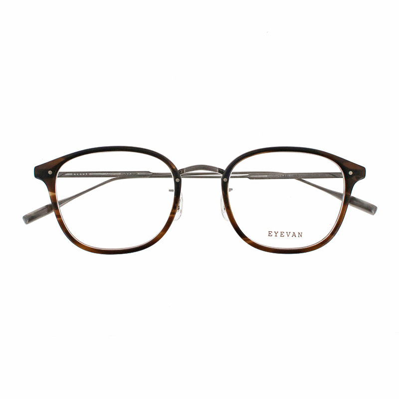 【EYEVAN】 Danforth（49） ダンフォース49  OLB（OLIVE BAMBOO） 49サイズ メガネ