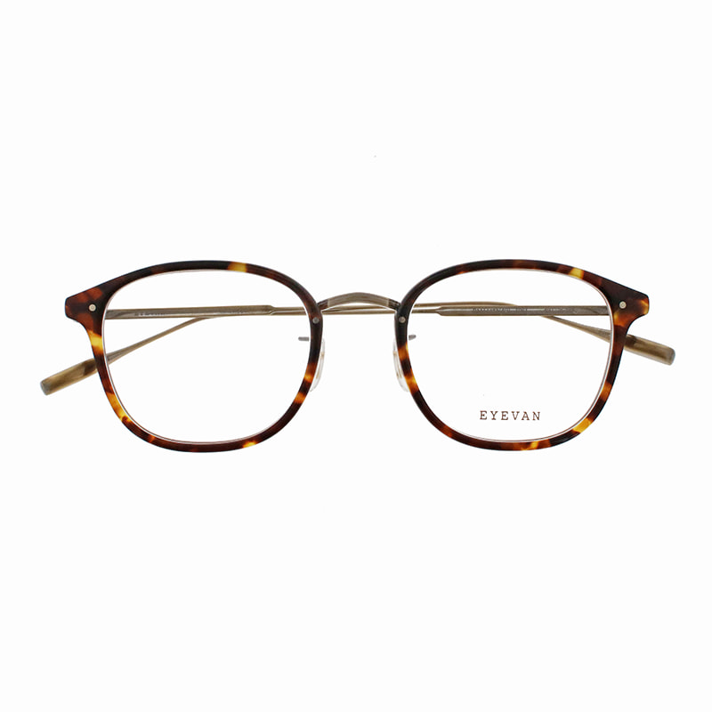 【EYEVAN】 Danforth（49） ダンフォース49  TORT（TORTOISE） 49サイズ メガネ