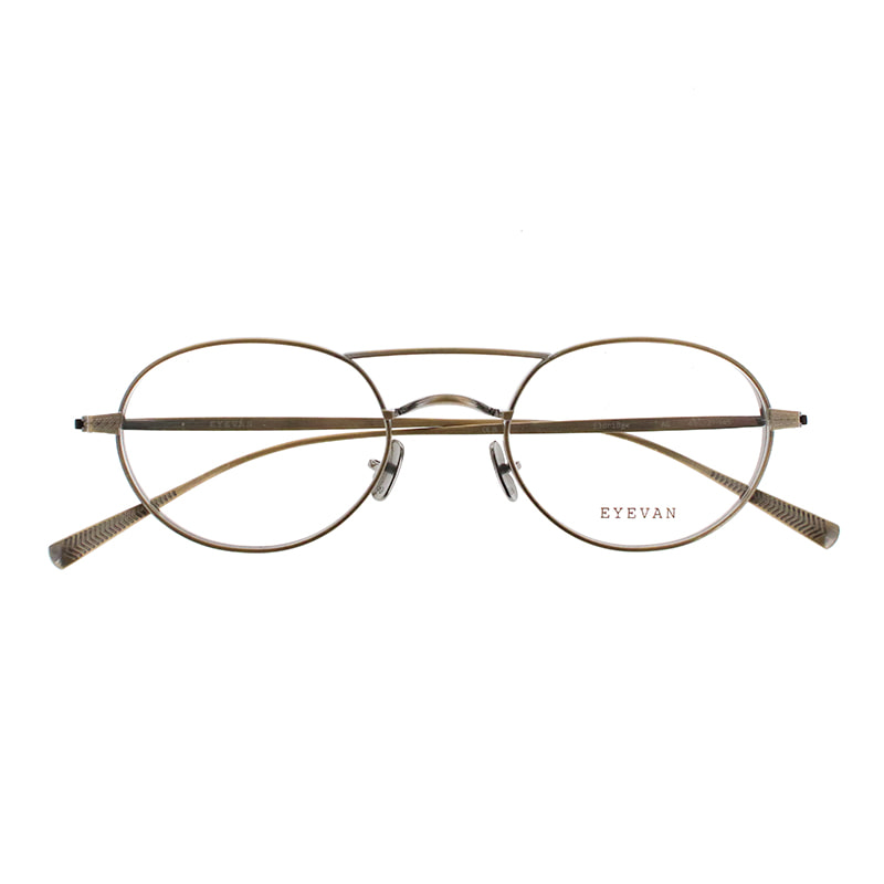 【EYEVAN】 Eldridge エルドリッジ AG（ANTIQUE GOLD） メガネ